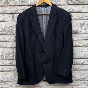 Classic Black Men's Pure Cashmere Blazer
